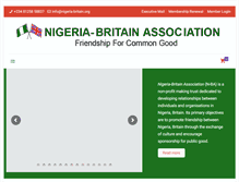 Tablet Screenshot of nigeria-britain.org